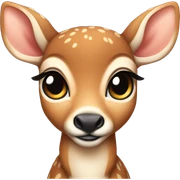 baby deer sticker