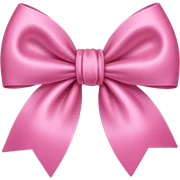 Moño rosa sticker