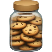 jar full of cookies sticker