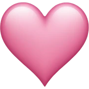 A pink heart  sticker