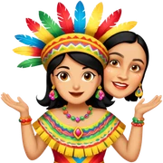 Joyful Reveler sticker