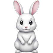 Rabbit sticker