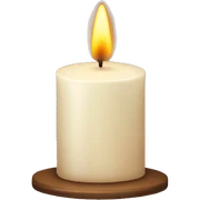 Candle sticker