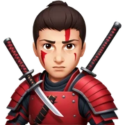 Battle-Ready Samurai sticker