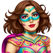 Luchador sticker