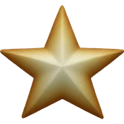 aestetic star sticker