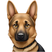 German Shepherd Police  sticker