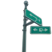 street sign sticker