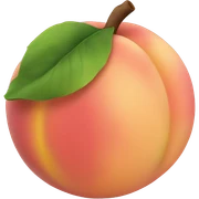 peach sticker