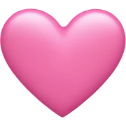 pink heart sticker