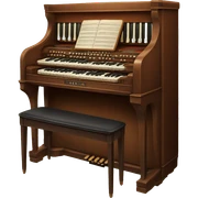 Vintage Lowrey Organ sticker