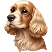 Cocker spaniel  sticker