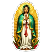 virgen de guadalupe sticker