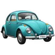 car fusca sticker