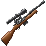 Rifle sticker