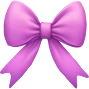 Bow  sticker