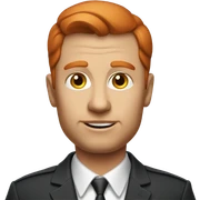 red headed russian business coach sticker