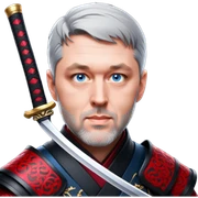 Katana Master sticker