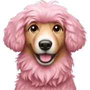 Dog pink  sticker