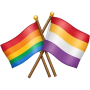 Lesbian flag sticker