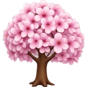 Cherry blossom tree sticker