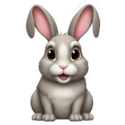 Bunny  sticker