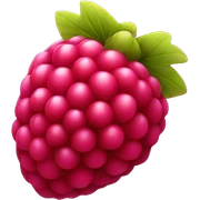 Raspberry sticker