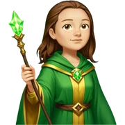 Verdant Wizard sticker