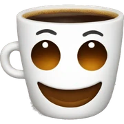 Coffee sticker