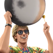 cool vibe with hawaiian shirt sticker