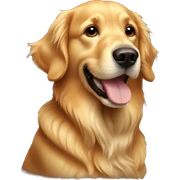 Golden retriever  sticker