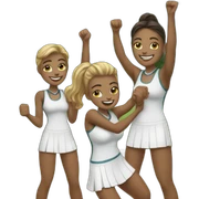 team-cheer-handsgolf sticker