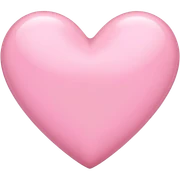 Baby pink heart  sticker