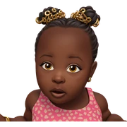 dark skinned girl with jewelry sticker