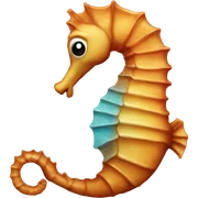 Seahorse sticker