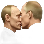 Vladimir putin kiss ass sticker