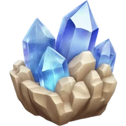 Crystals  sticker