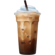 iced coffee sticker