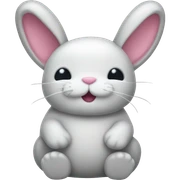 Bunny jelly cat sticker