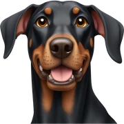 Doberman sticker