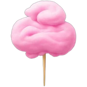 cotton candy sticker