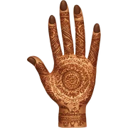 Mehendi hands sticker