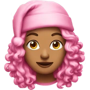 Pink Christmas  sticker