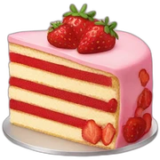 StrawBerry Cake sticker