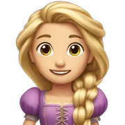Rapunzel sticker