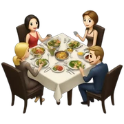 dinner sticker