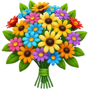bouquet sticker