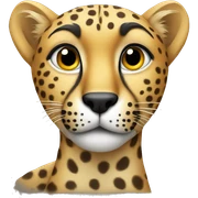 Cheetah sticker