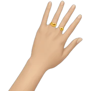 Manod con anillo sticker