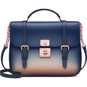 Realistic copper to Navy blue ombre kate spade satchel purse.  sticker